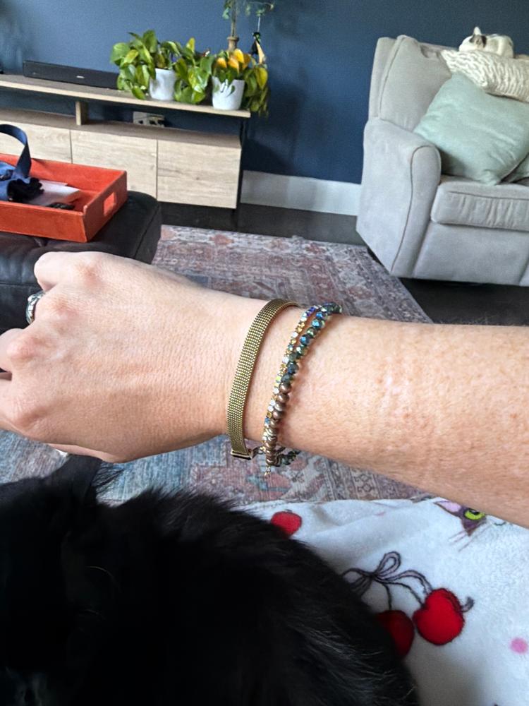 Mesh 6mm Bracelet - Customer Photo From Elizabeth