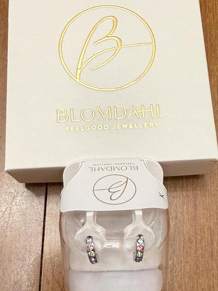 Pendant Brilliance Curved Light Fantasy Earrings - Customer Photo From M.S.