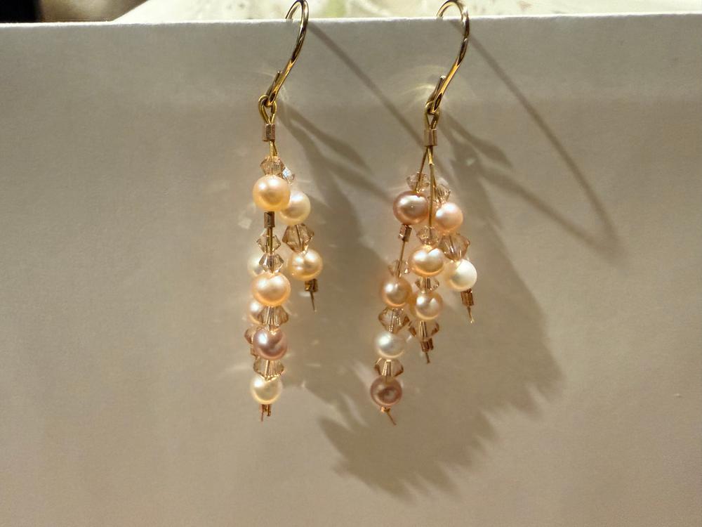Golden Titanium Ear Hook - Customer Photo From Ruth