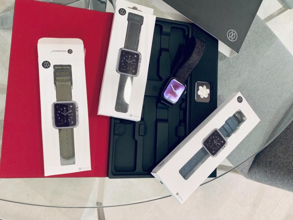 monochest apple watch case