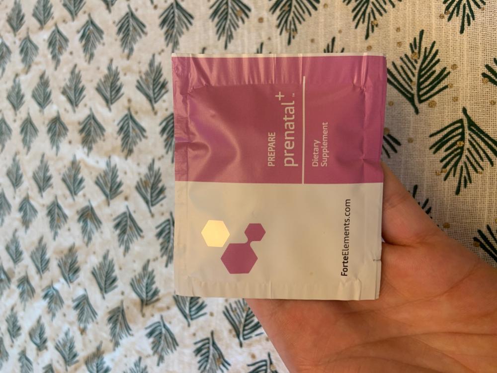 Forté Prenatal+ Supplement - Customer Photo From Lindsey Green