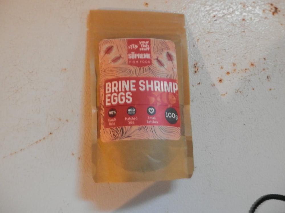 Brine Shrimp Eggs - Customer Photo From Charles W. Coles