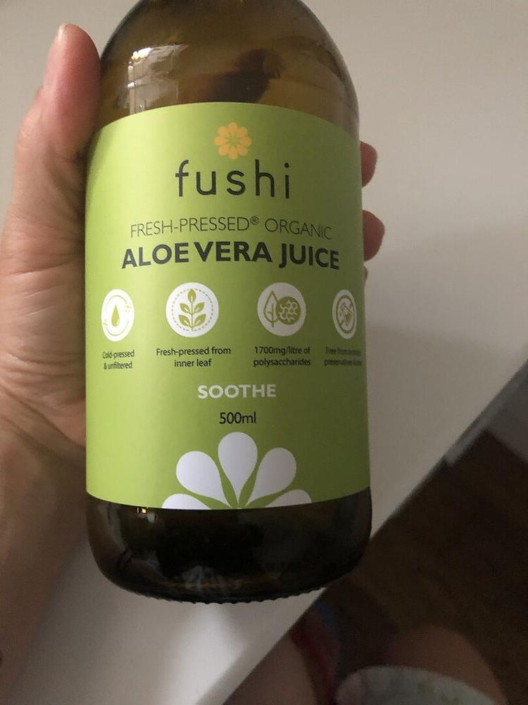 Organic Aloe Vera Juice 500ml - Customer Photo From Nazan M.