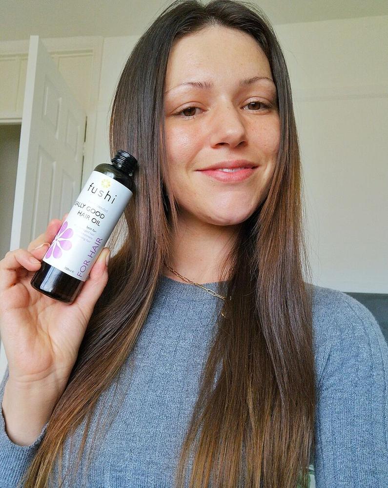Really Good Hair Oil 100ml - Customer Photo From Paige M.