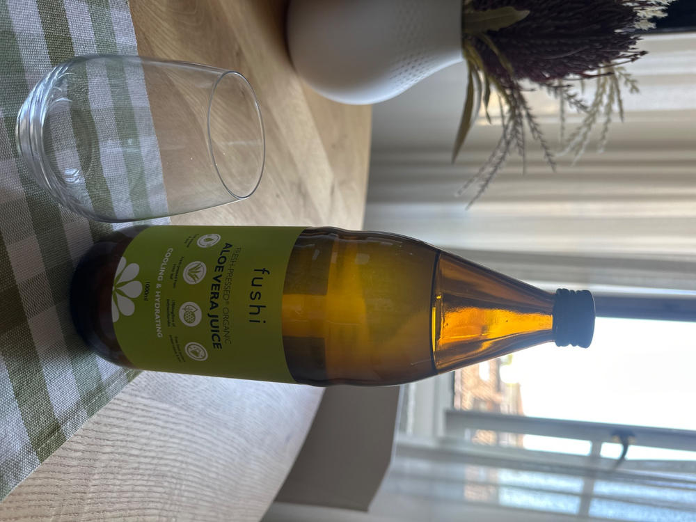 Organic Aloe Vera Juice 1 Litre - Customer Photo From Aurelia Bezerra