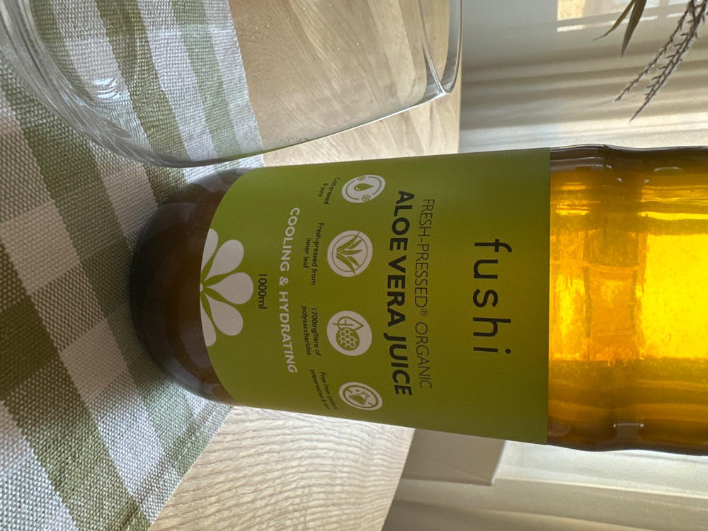Organic Aloe Vera Juice 1 Litre - Customer Photo From Aurelia Bezerra