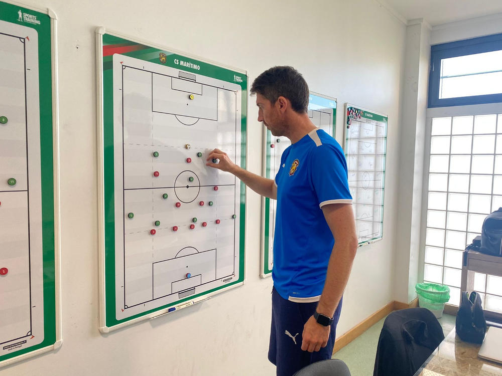 Dressing Room Board Soccer - Customer Photo From Marítimo da Madeira Futebol SAD Economato