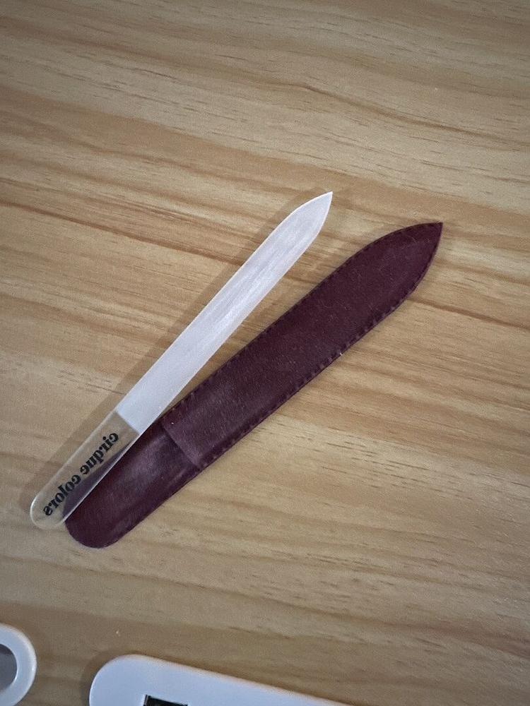 Smooth Move Crystal Nail File - Customer Photo From Kirsten M.