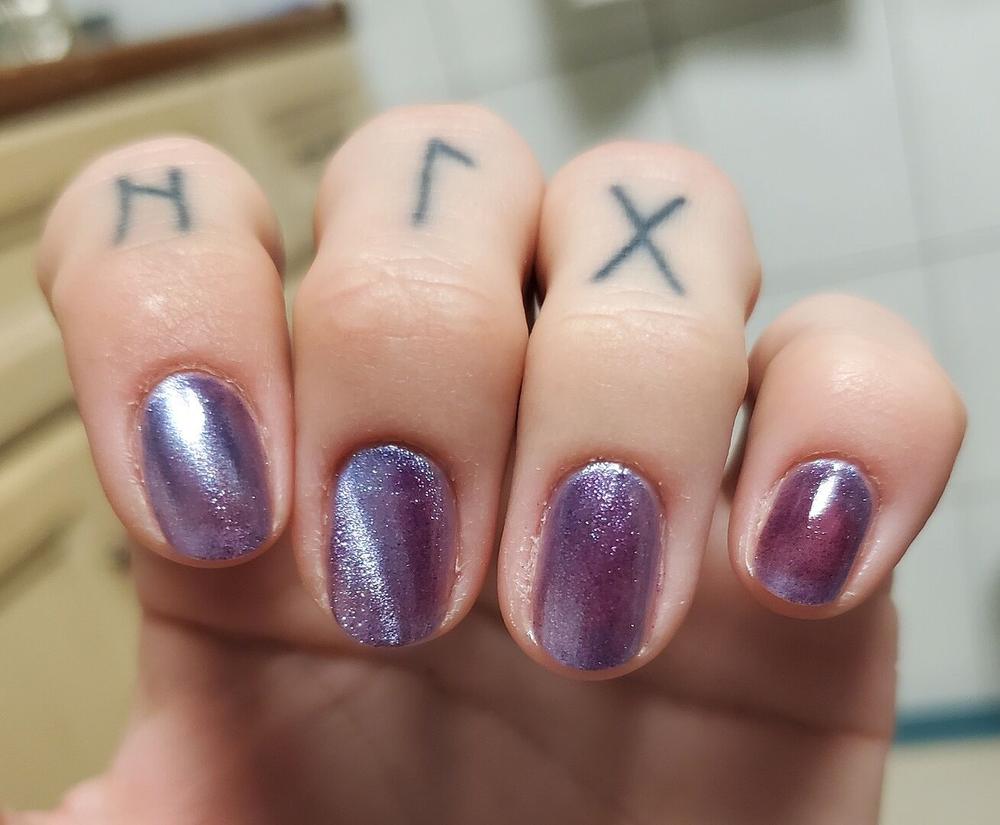 Purple Magnetic Nail Polish - Cirque Colors Cassiopeia