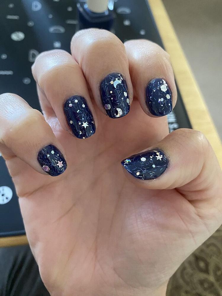 Vivien Kondor Argan Care Nagellack – Midnight Blue, Mit Arganöl, Vegan & Tierversuchsfrei, 7-free, 11 Ml