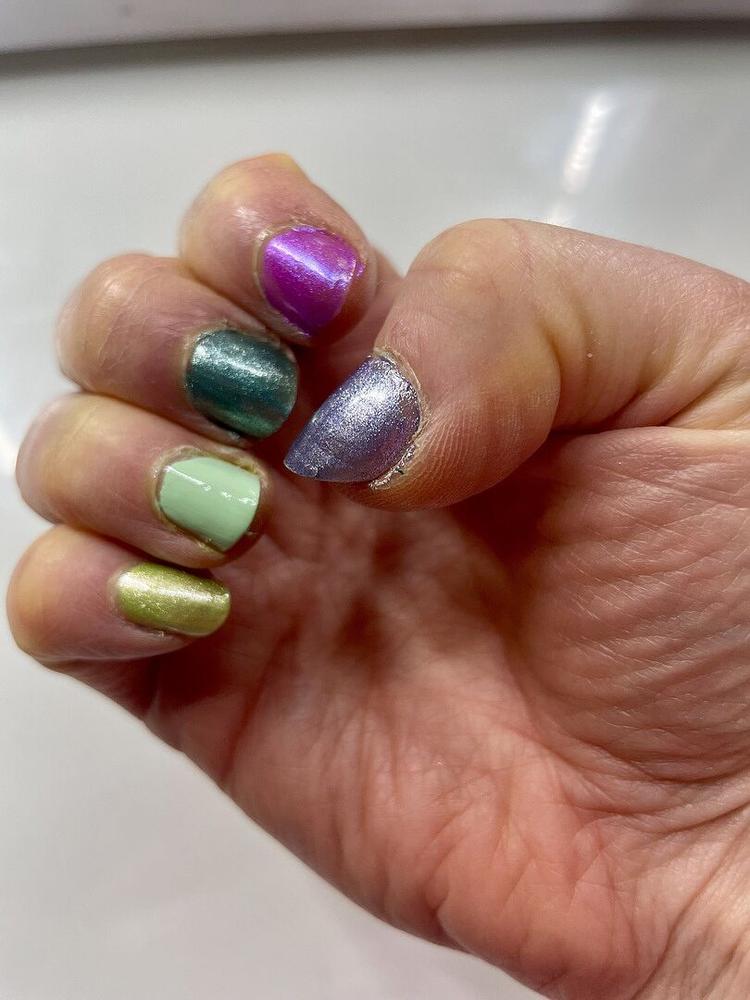 Dusty Periwinkle Blue Magnetic Nail Polish - Cirque Colors Lush