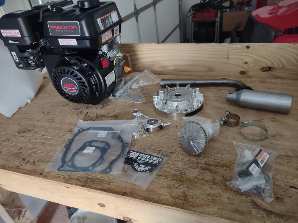 Predator 212cc Hemi Stage 1-3 Performance Kit - Includes Intake