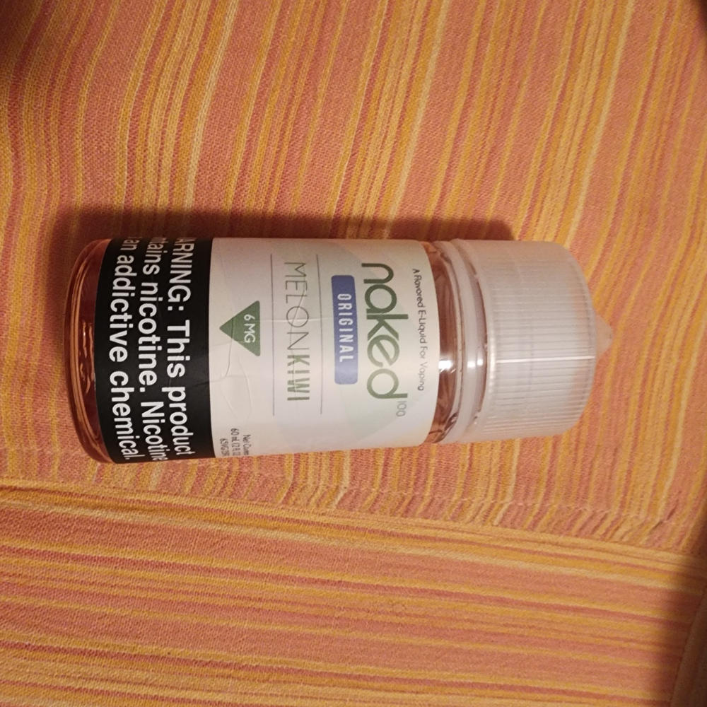 Melon Kiwi Naked 100 Original E-Liquids 60ml - 6 MG - Customer Photo From Sandra Siegel