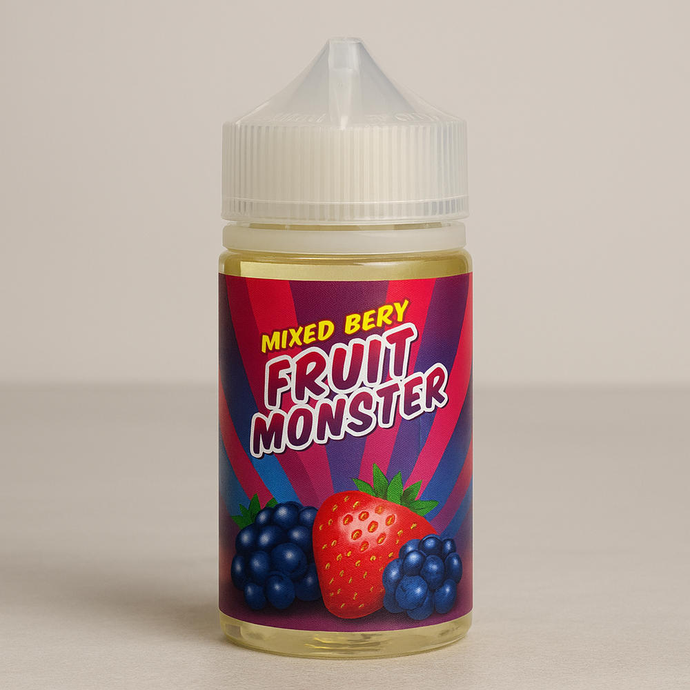 Mixed Berry FRUIT MONSTER LIQUIDS 100ml - 3 MG - Customer Photo From Justin McKee