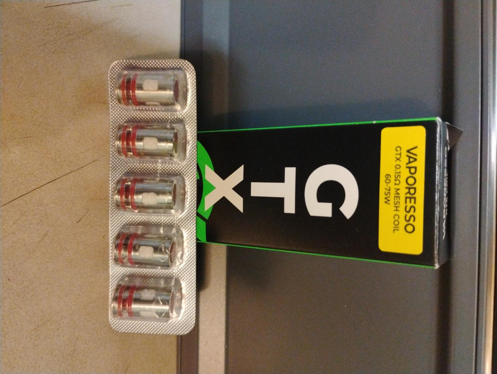 Vaporesso GTX Replacement Coils - V2 0.15Ω Mesh - Customer Photo From Anita Bowlin