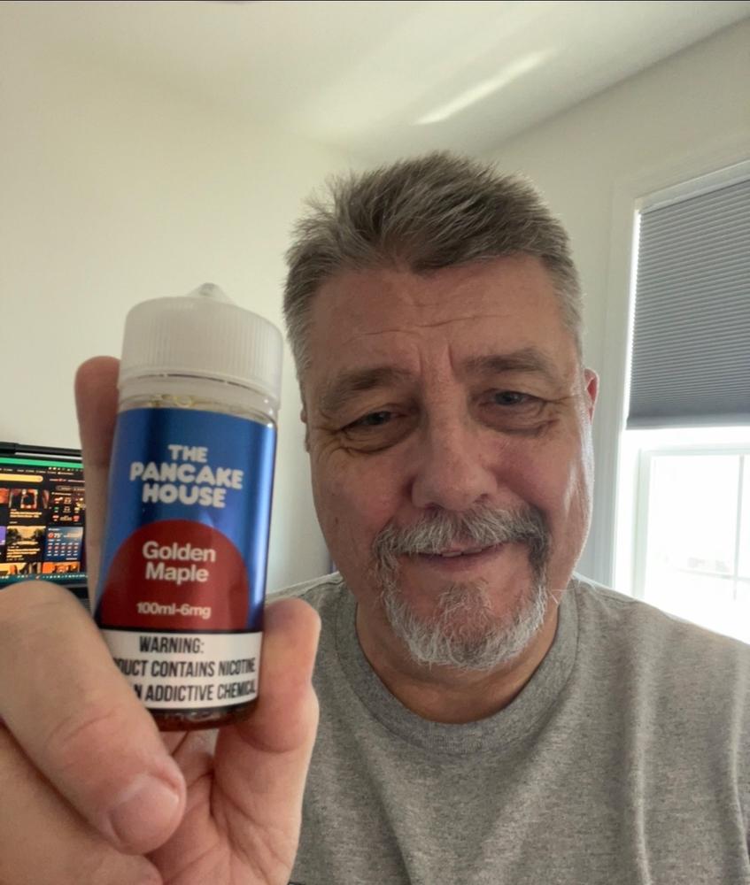 Golden Maple THE PANCAKE HOUSE 100ml - 6 MG - Customer Photo From Kevim Klump