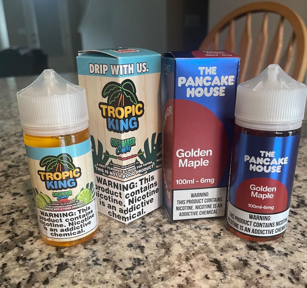 Golden Maple THE PANCAKE HOUSE 100ml - 6 MG - Customer Photo From Kevin Klump