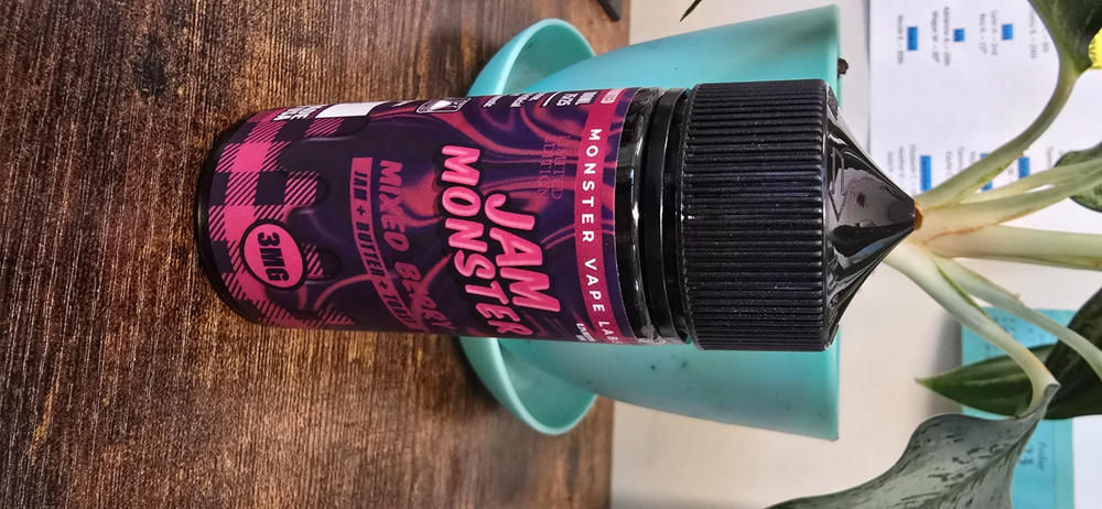 JAM MONSTER LIQUIDS Bundle 3x100ml (300ml) - Customer Photo From Magye Zaulet