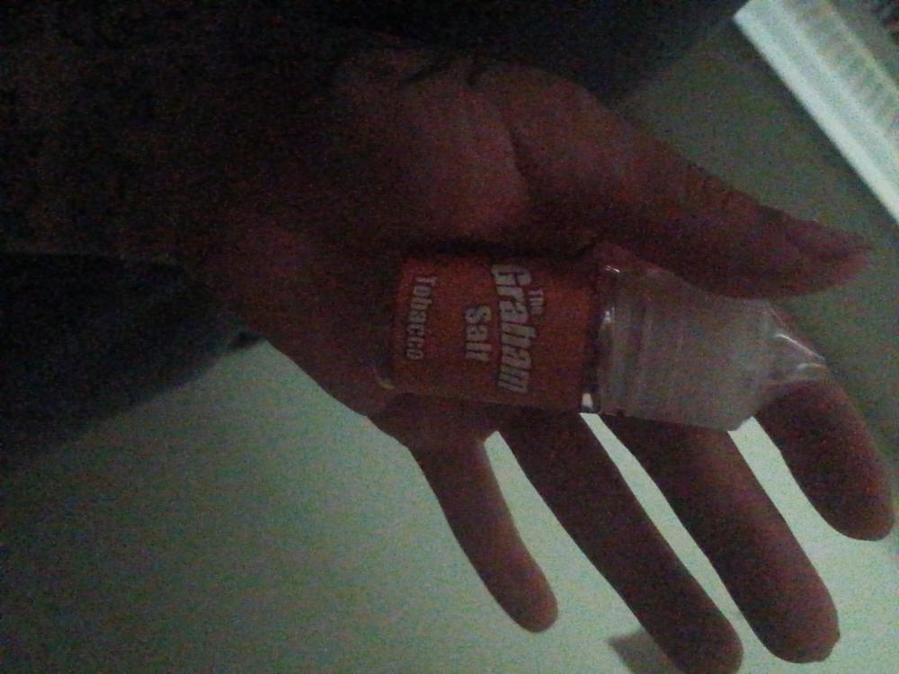 Tobacco THE GRAHAM SALT 30ml - 30 MG - Customer Photo From Anonymous