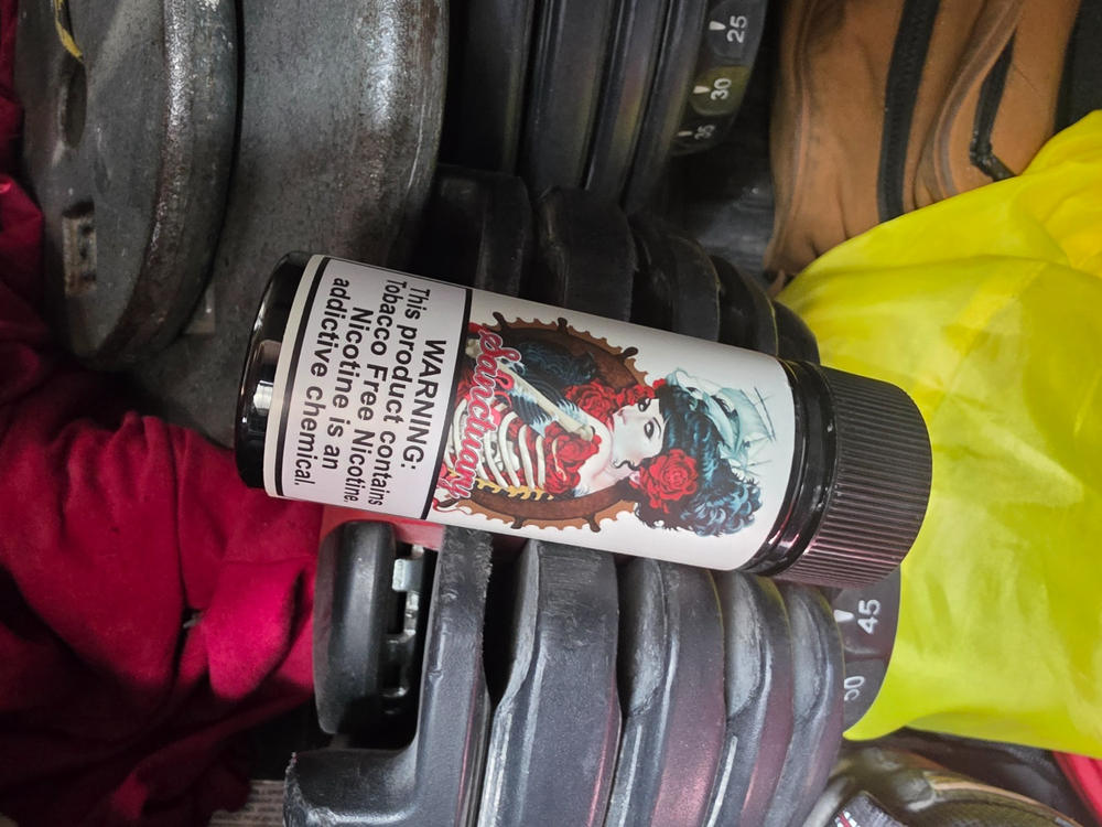 Sanctuary ADAM BOMB 120ml - 3 MG - Customer Photo From Garie Thompson