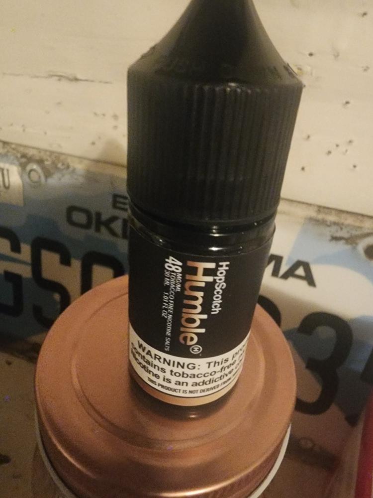 Vanilla Butterscotch HUMBLE SALTS  30ml - 48 MG - Customer Photo From Anonymous