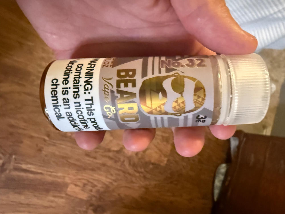 No. 32 BEARD VAPE CO. 120ml - 3 MG - Customer Photo From Anonymous