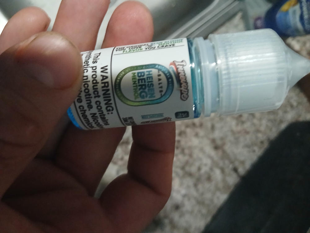Heisenberg Menthol INNEVAPE SALTS 30ml - 24 MG - Customer Photo From David Adams