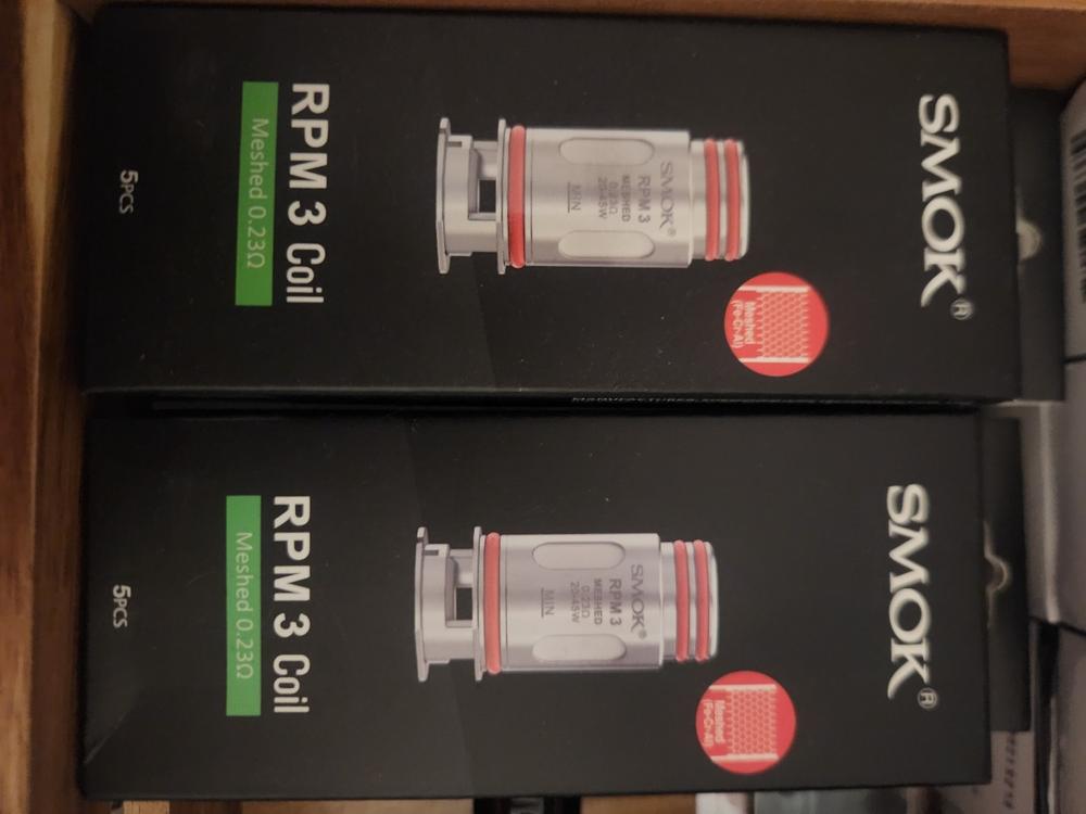SMOK RPM 3 Replacement Coils - 0.23Ω Meshed - Customer Photo From Vikland Tola