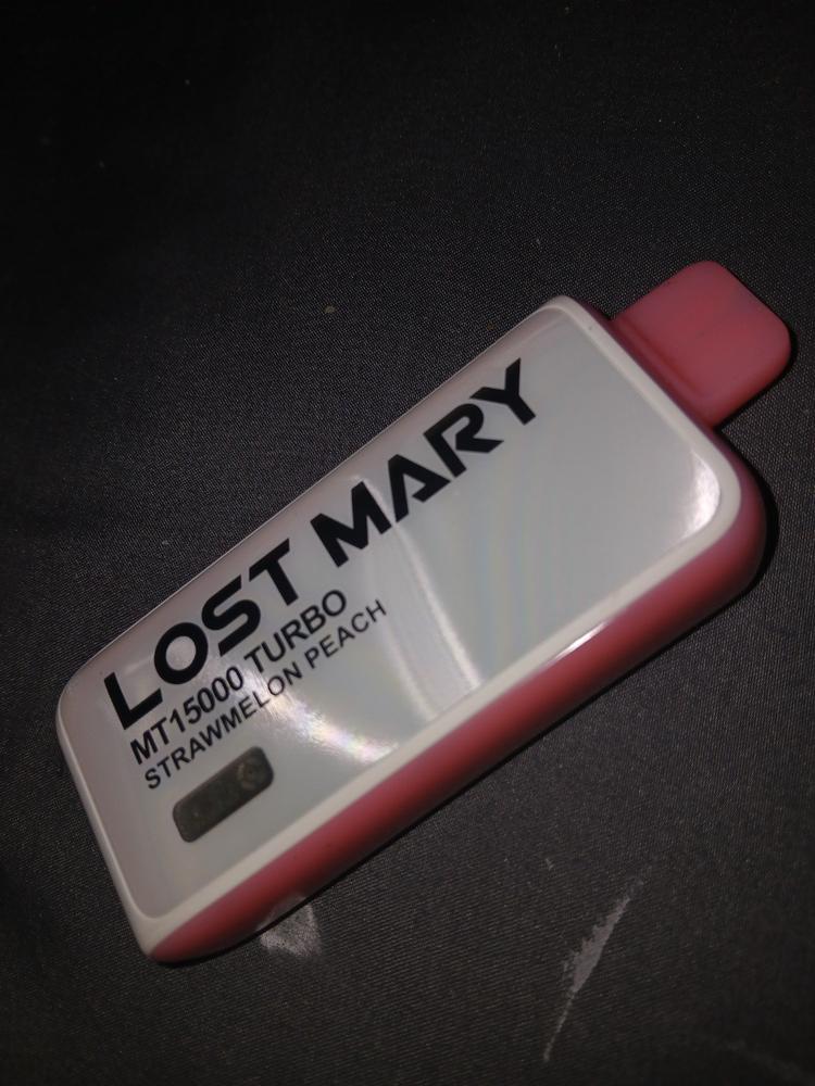 Lost Mary MT15000 Turbo Disposable - Strawmelon Peach - Customer Photo From LORRAINE VERITY