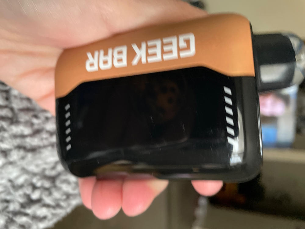 Geek Bar Pulse X Disposable Vape | 25K Puffs - Slush Edition - Cola Slush - Customer Photo From Shannon Mcclellan