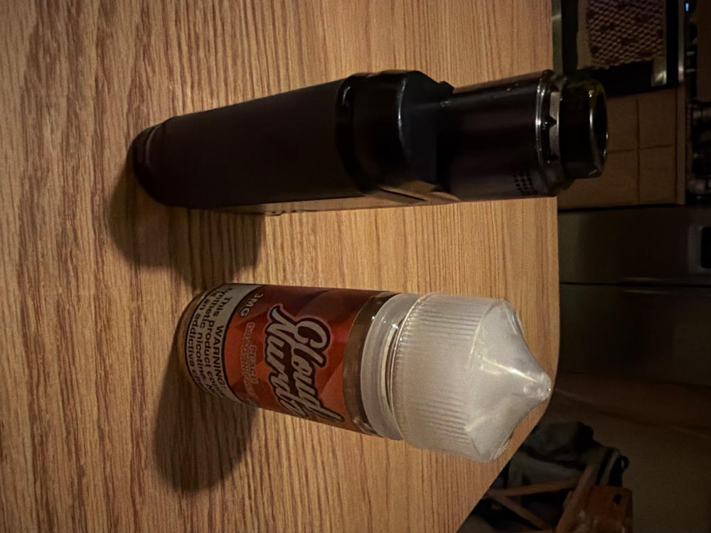 Peach Dragon Fruit CLOUD NURDZ 100ml - 3 MG - Customer Photo From Matthew Dura