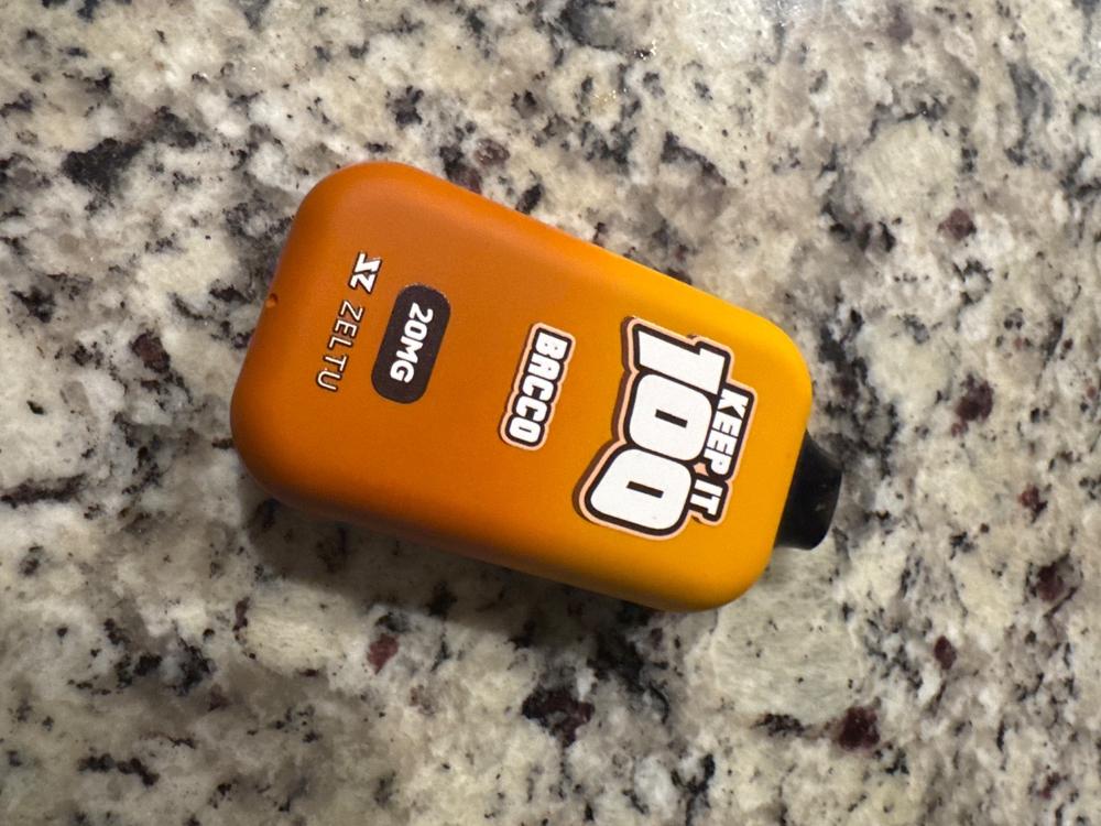 [5-Pack] KEEP IT 100 Disposable Bundle - Customer Photo From Damara Carter