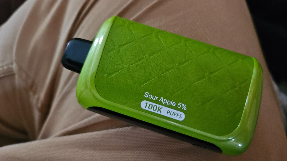 HorizonTech 100K Disposable | 100K Puffs - Sour Apple - Customer Photo From Bryce Hayes