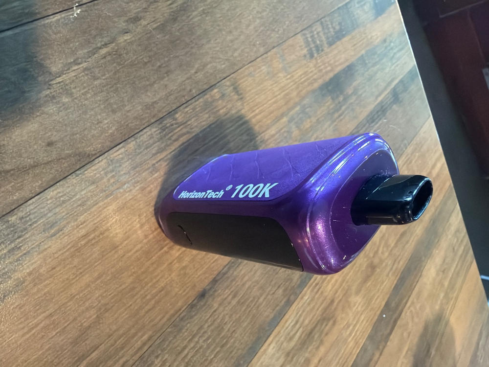HorizonTech 100K Disposable | 100K Puffs - Grape Slush - Customer Photo From Anonymous