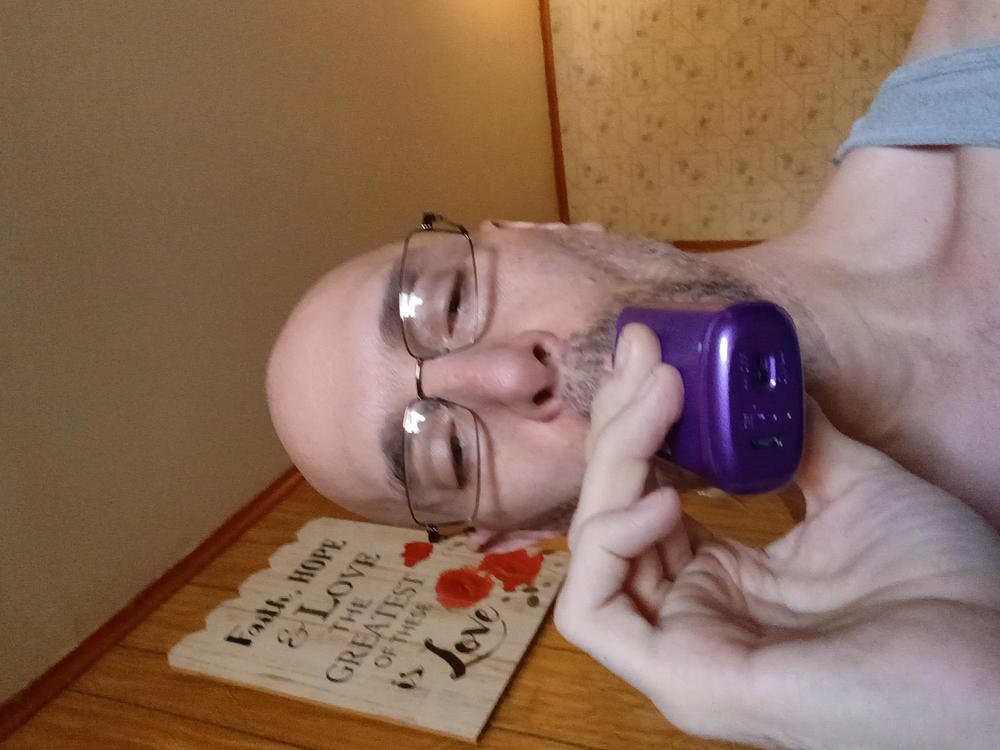 HorizonTech 100K Disposable | 100K Puffs - Blue Razz Slush - Customer Photo From Brian Biddinger