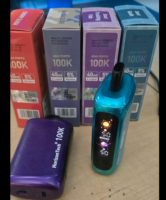 [5-Pack] HorizonTech 100K Disposable Bundle - Customer Photo From John Zollner