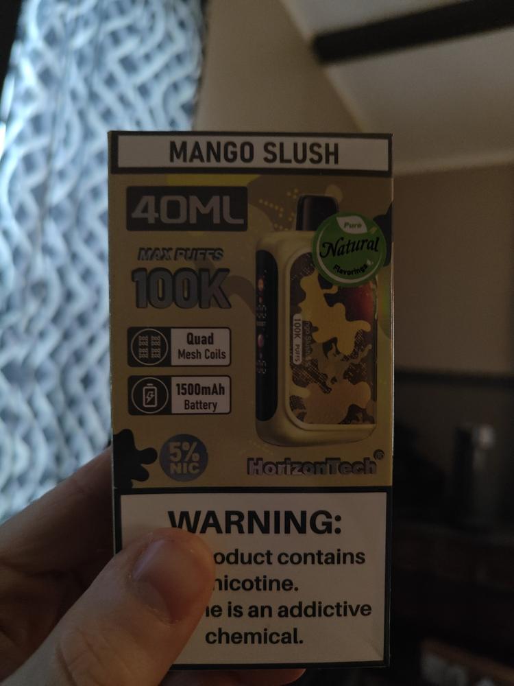 [5-Pack] HorizonTech 100K Disposable Bundle - Customer Photo From DAKOTA WORKMAN