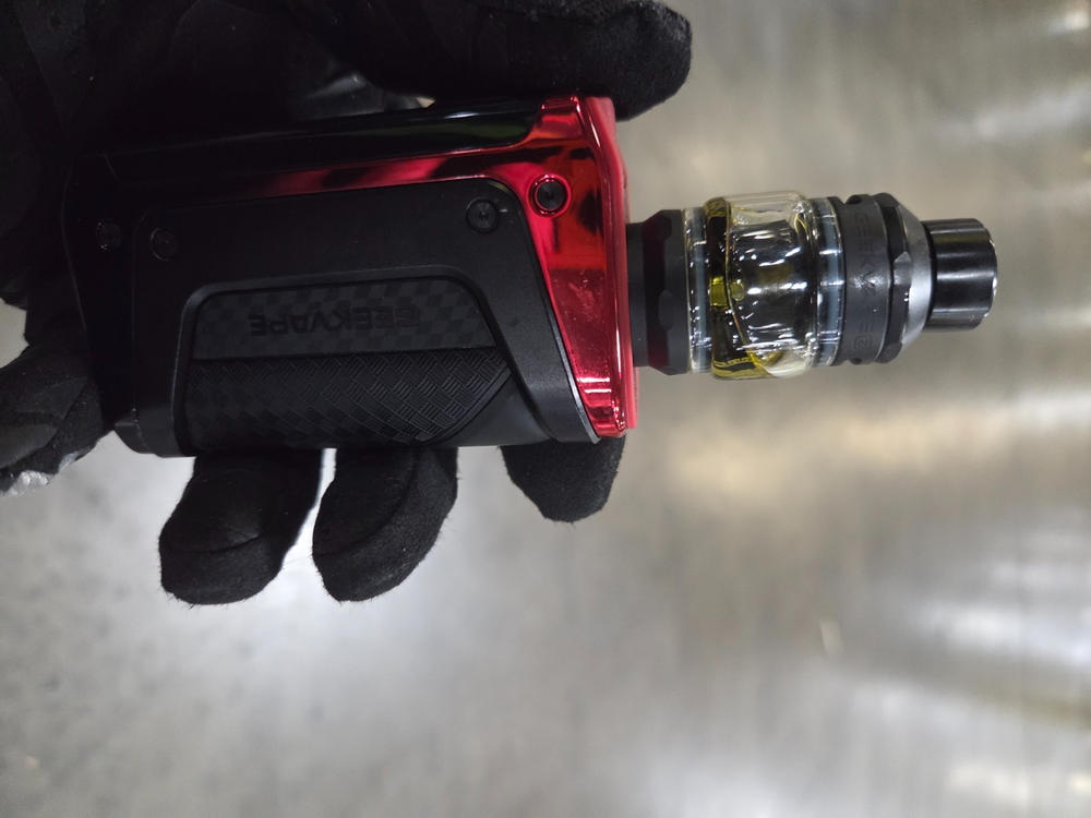 GeekVape Aegis Legend 5 200W Starter Kit - Turbo Red (Racing Edition) - Customer Photo From Richard M Covert