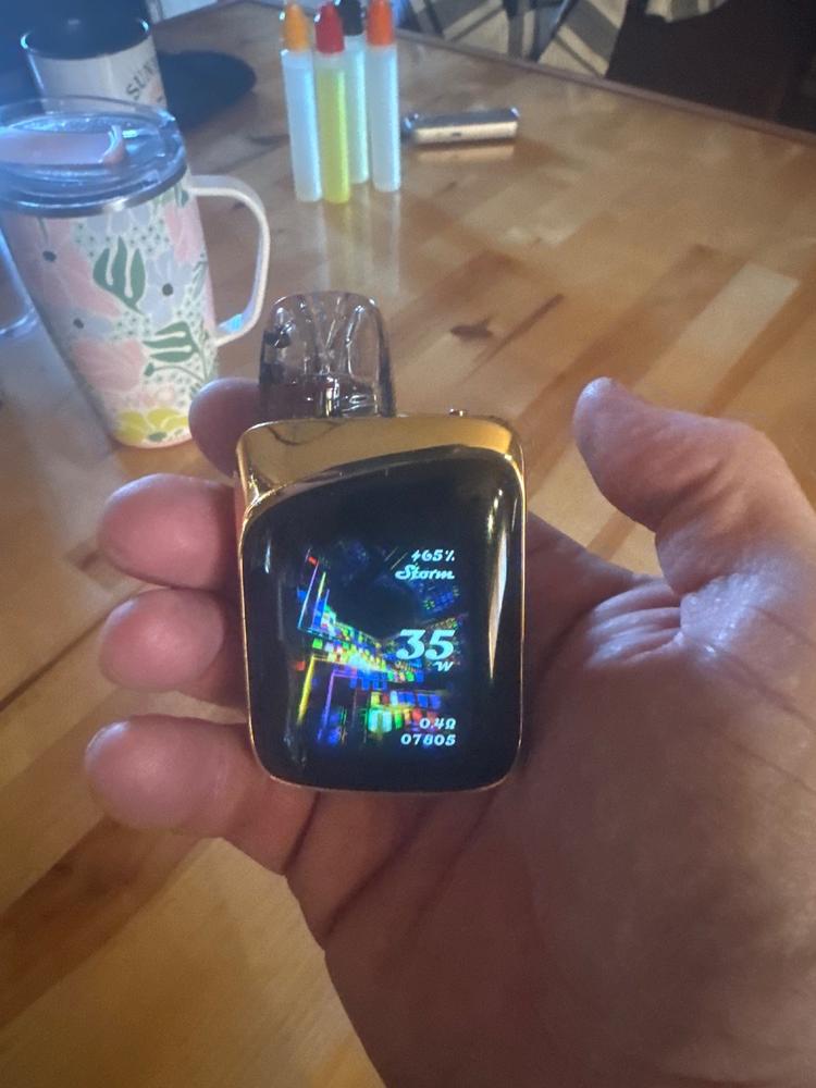 Uwell Caliburn G4 PRO KOKO Pod System - Desert Gold - Customer Photo From Laurence Place