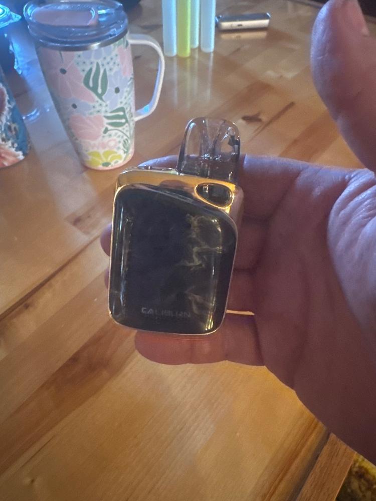 Uwell Caliburn G4 PRO KOKO Pod System - Desert Gold - Customer Photo From Laurence Place