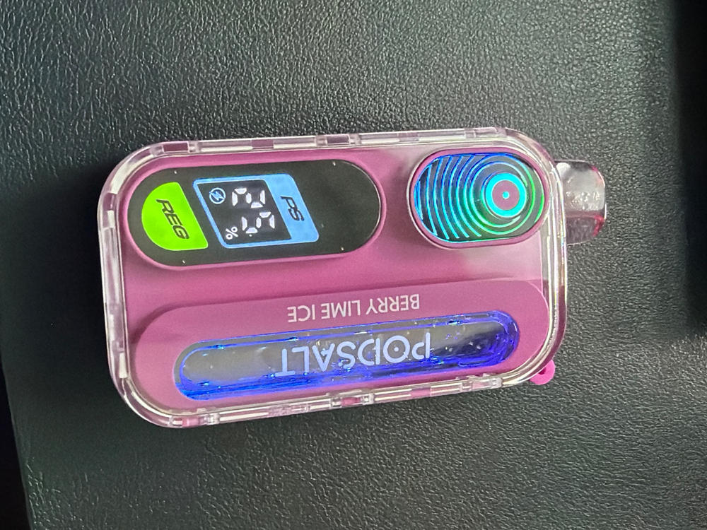 Pod Salt Hit Disposable | 40K Puffs - Berry Lime Ice - Customer Photo From Steven White