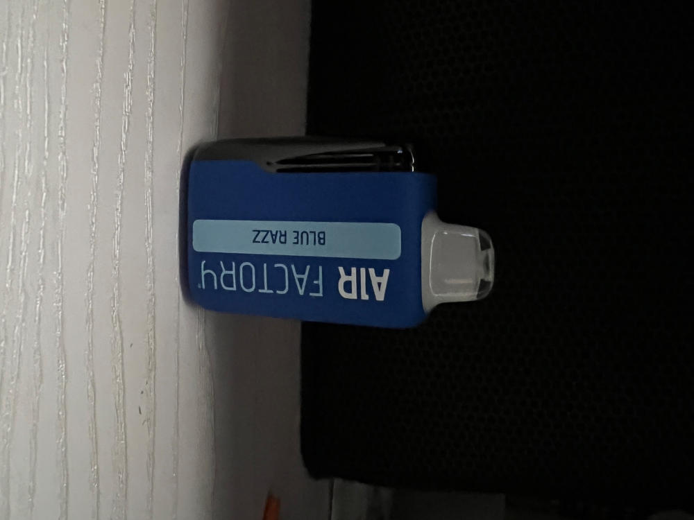 Air Factory 20K Disposable | 20K Puffs - Blue Razz - Customer Photo From Anonymous