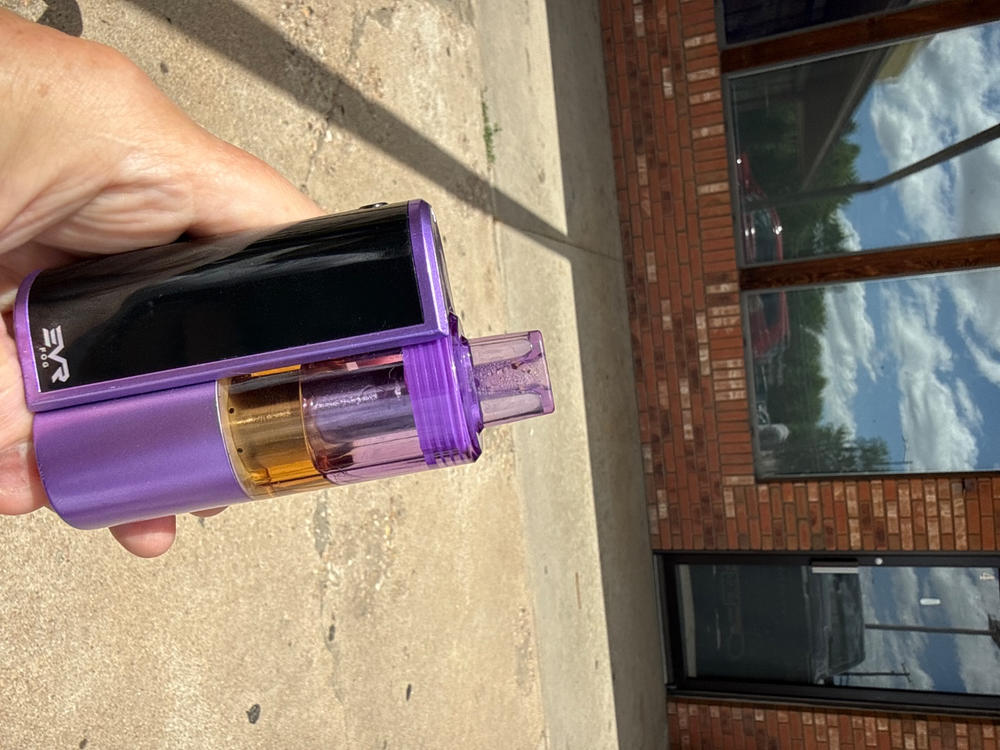 EVR Fog 100K Refillable Disposable Kit | 100K Puffs - Blue Razz Ice - Customer Photo From Anonymous