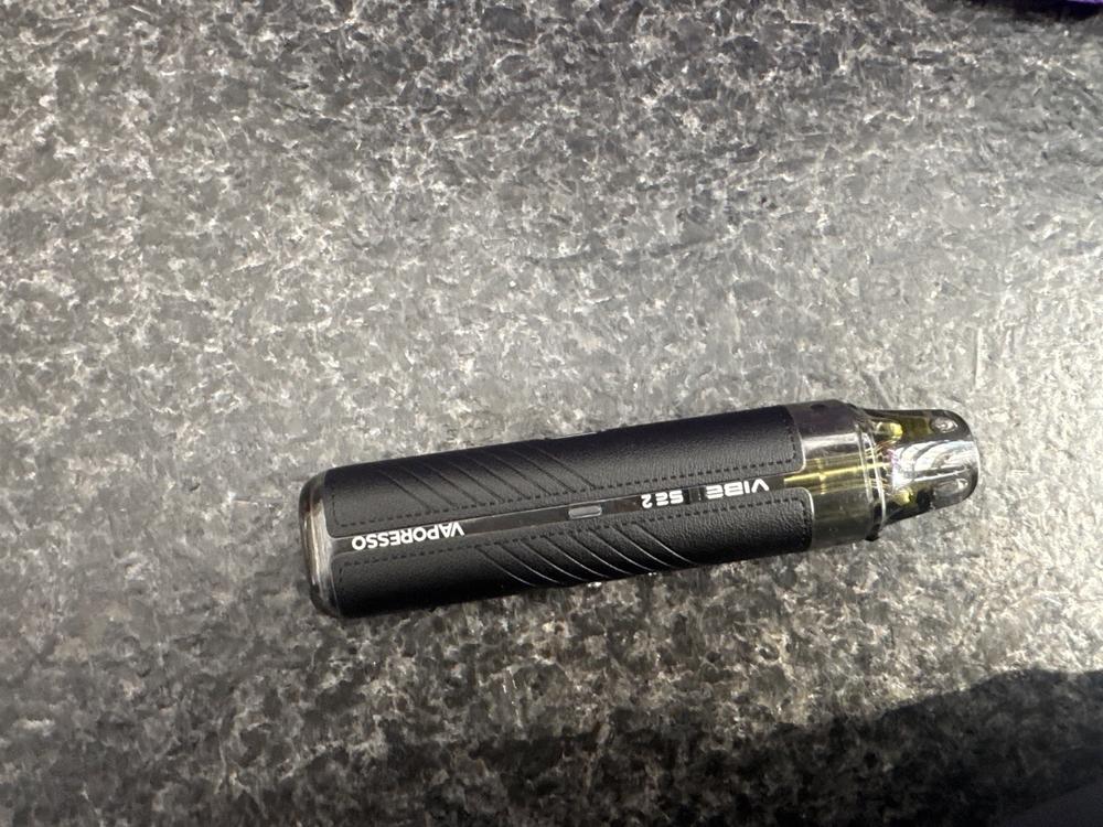Vaporesso VIBE SE 2 Pod System - Leather Black - Customer Photo From Christopher Sabbagh