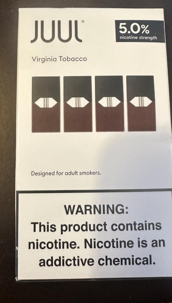 JUUL Pods (Pack of 4) - Virginia Tobacco 5% - Customer Photo From Anonymous