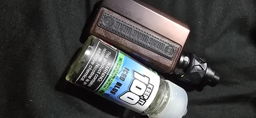 ICED BLUE By Keep It 100 E-Liquid - 3 MG - Customer Photo From Jade Peters