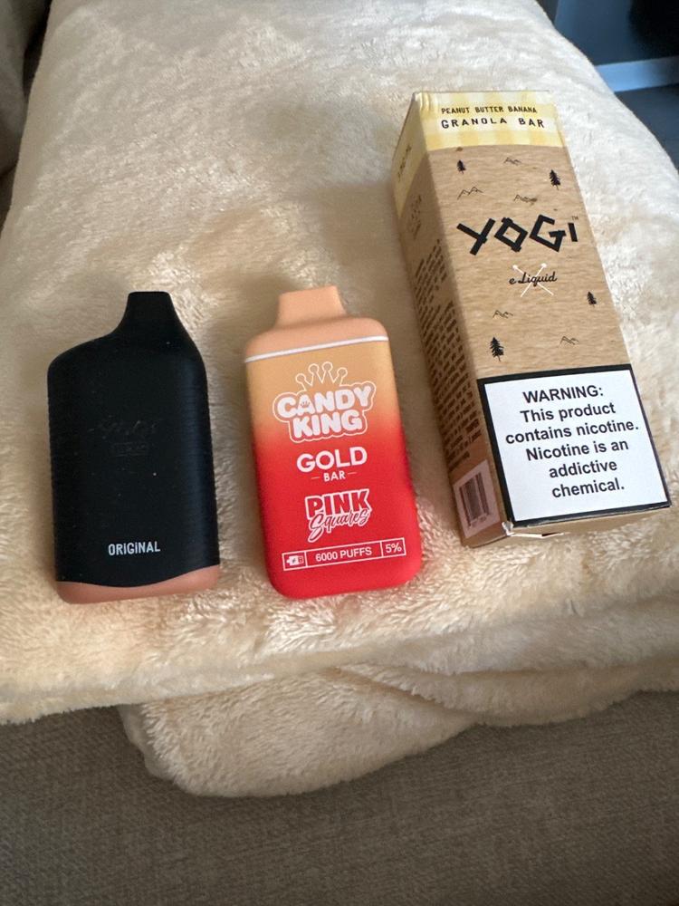 Peanut Butter Banana Granola Bar Ejuice By YOGI Eliquid 60ml - 3 MG - Customer Photo From Sandra Olberding