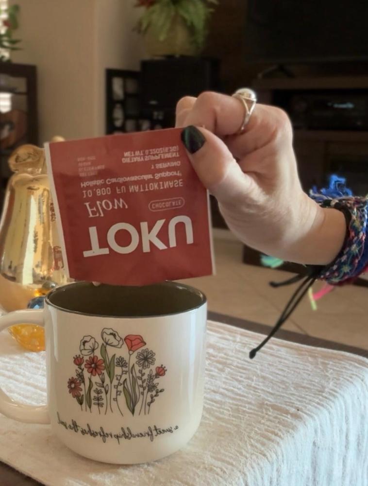 Toku Flow 10,800 FU Nattokinase Supplement | Soy Free Powder - Customer Photo From Myriam Magda