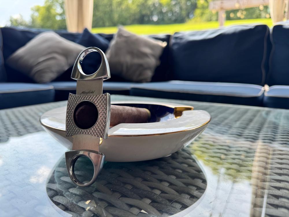 Maxfield Slim Diamond Double Blade Cigar Cutters - Customer Photo From Matt M.