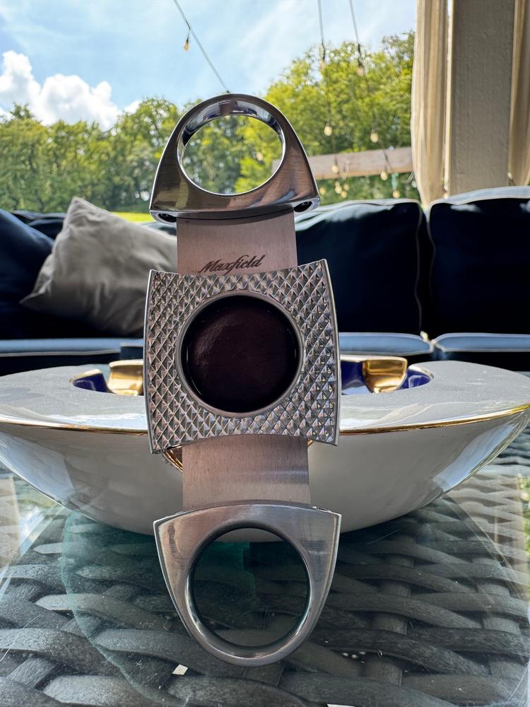 Maxfield Slim Diamond Double Blade Cigar Cutters - Customer Photo From Matt M.